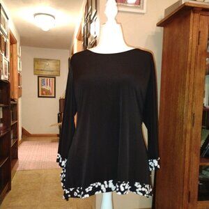 Chico's cheetah print Women's Top size xl